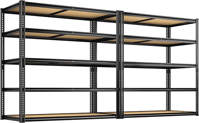 2300LBS Storage Shelves Heavy Duty 5 Tier Garage Storage Shelving, Adjustable by Unknown