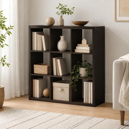 9-Cube Cubicle Bookshelf, Cube Bookcase by Furevol