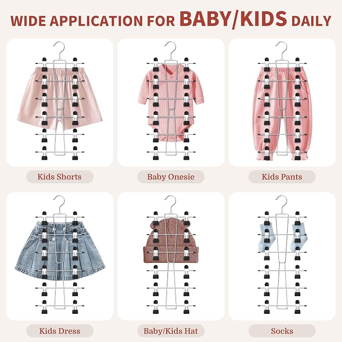 DOIOWN 6-Tier Baby Hangers - Image 6