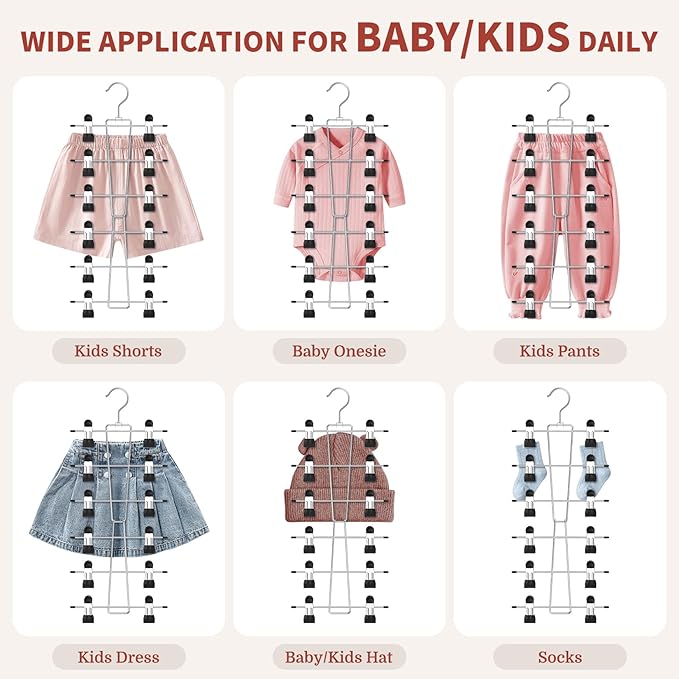 DOIOWN 6-Tier Baby Hangers - Image 6