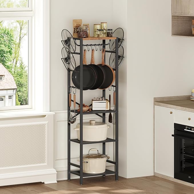 4-Tier Pot Rack, Pots and Pans Organizerand - Image 2