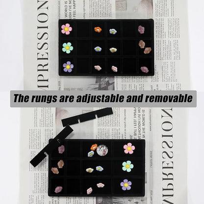 Velvet Jewelry Organizer Tray - Image 4