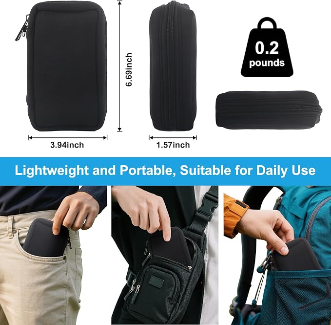 Flash Drive Case 20 Slots Thumb Drive USB Storage Case, Portable Electronic - Image 7