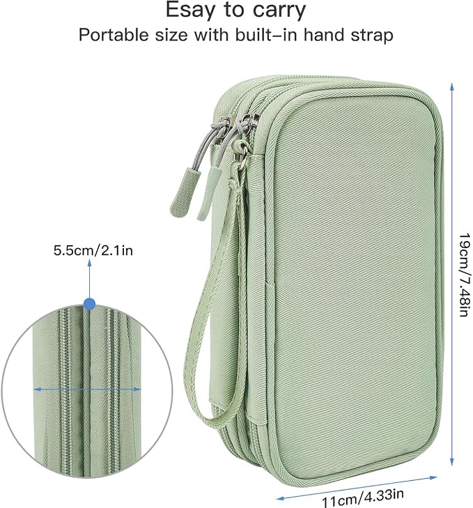 CAAORDKSO Cord Organizer Travrel Bag, Electronic Organizer Travel Case - Image 2