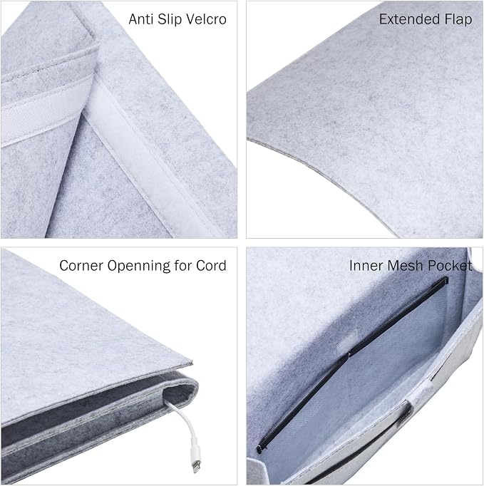 YOUDENOVA Bedside Caddy, Bedside Organizer - Image 4