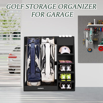 wingyz Wooden Golf Storage Organizer - Image 5