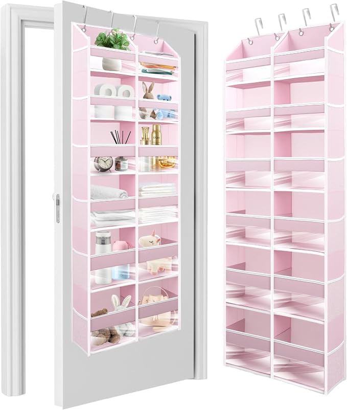 HOMELUX THEORY Over The Door Organizer Hanging by HomeluxTheory