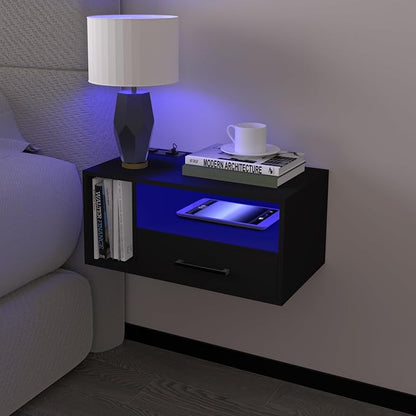 Homaterial Floating Nightstand by Homaterial