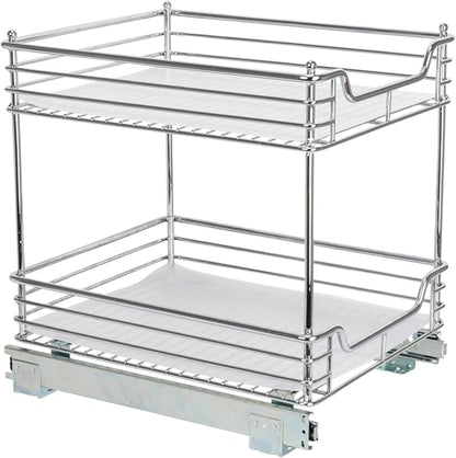 Household Essentials Glidez Chrome-Plated Steel Pull-Out/Slide-Out Storage - Image 7