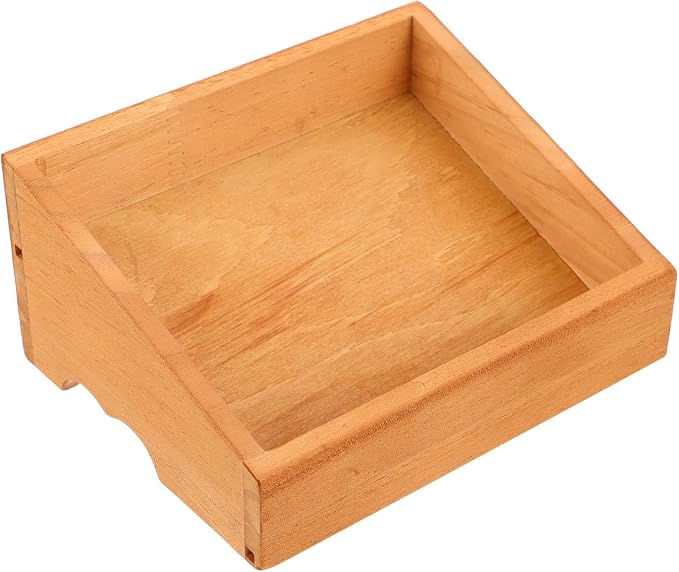 Wooden Desktop Organizer and Phone Tray by Unknown