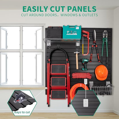 Slatwall Panel Garage Slat Wall Storage Systems - Image 7