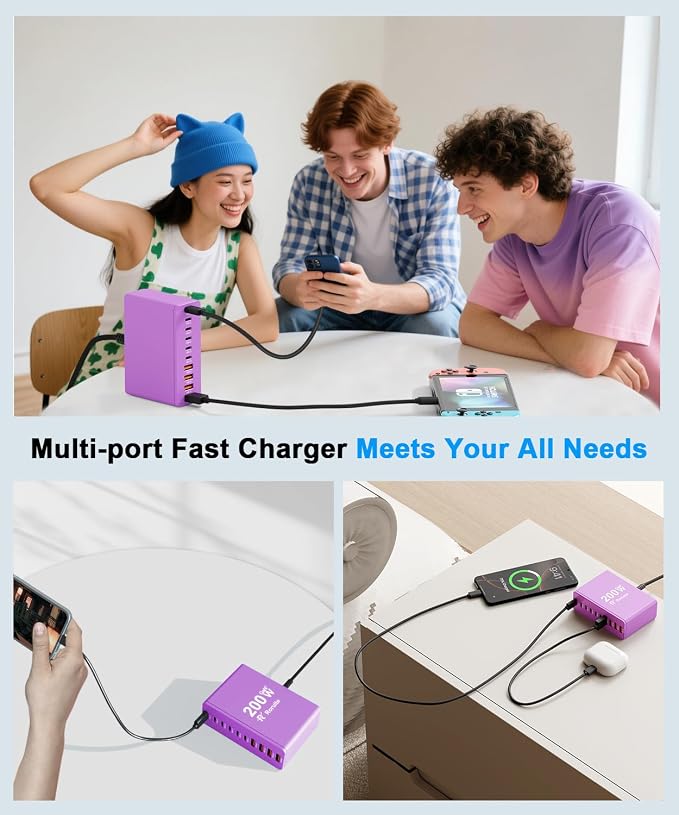 USB C Charging Station 10 Port - Image 7