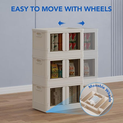 FLEXIMOUNTS 75 QT Stackable Storage Bins - Image 5