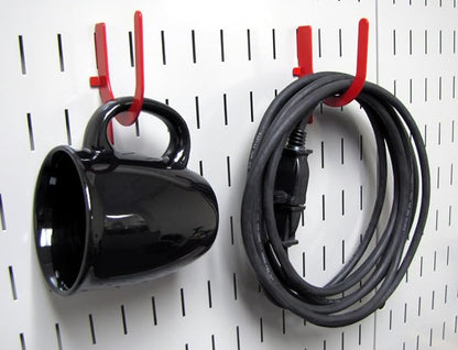 Wall Control KT-200-DLX R Slotted Storage Panel Deluxe Hook Kit - Image 9
