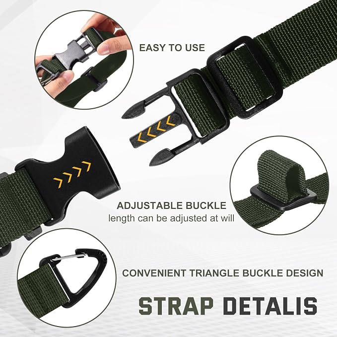 6 Pack 17 Inch Adjustable Extension Cord Holder Organizer - Image 3