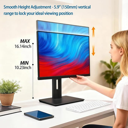 2026 Version Ergonomic VESA Monitor Stand, 150mm Spring Height adjustment - Image 5