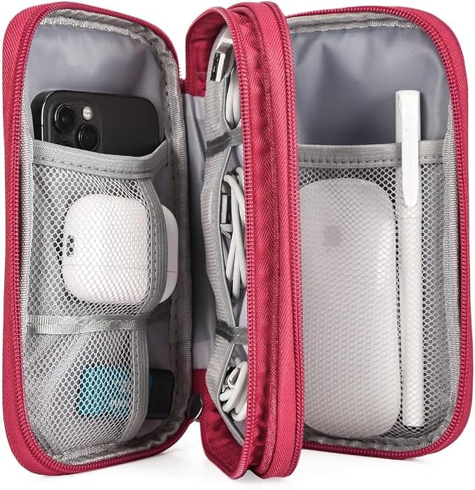 CAOODKDK Electronic Organizer Travel Cable Accessories Bag, Electronic - Image 5