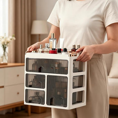 GearFusion Cosmetic Organizer, Makeup Storage Box - Image 7