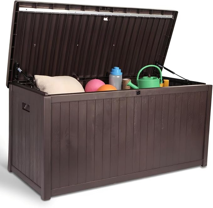 Large Outdoor Storage Box UVs-Resistants Outside Storage Box Container by Unknown