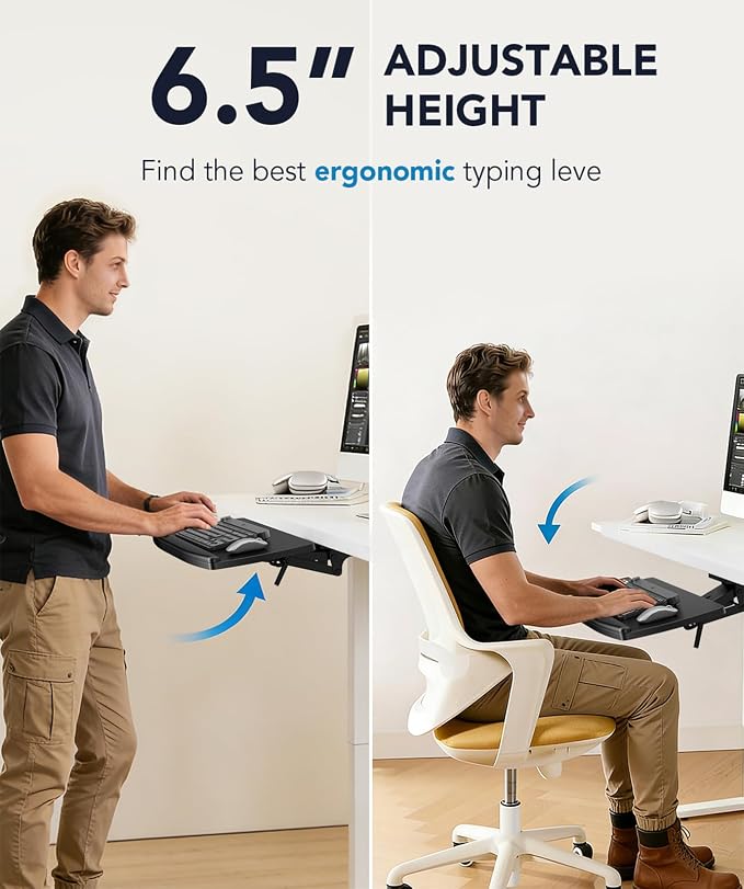 AX WABER Keyboard Tray Under Desk - Image 2