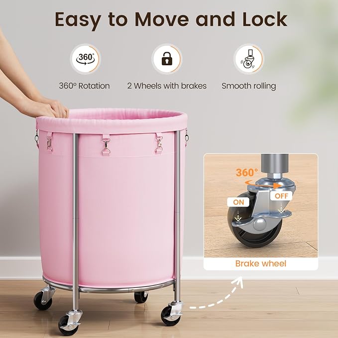 ELYKEN 190L Laundry Basket - Image 5