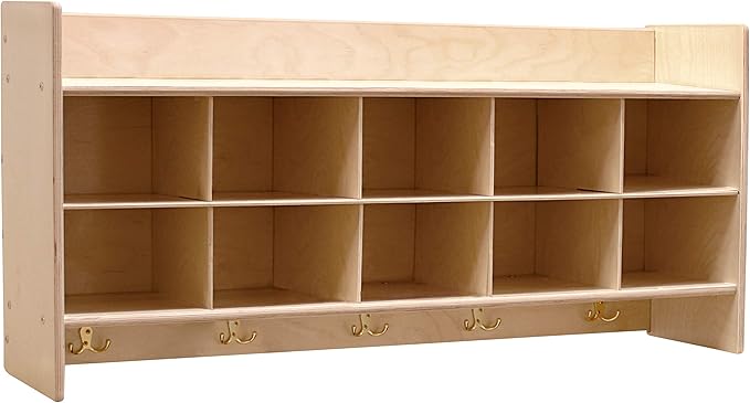 Contender Cubby Storage Organizer Cubes, Daycare Shelves by Contender