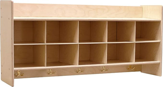 Contender Cubby Storage Organizer Cubes, Daycare Shelves by Contender