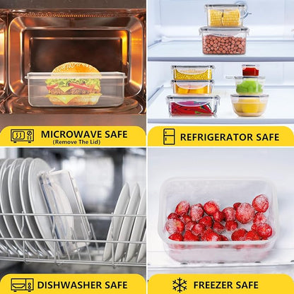 34 PCS Food Storage Containers Set - Image 6