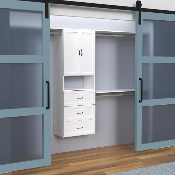 ClosetMaid SuiteSymphony Hanging Closet Kit Includes Tower, Closet Rods - Image 3