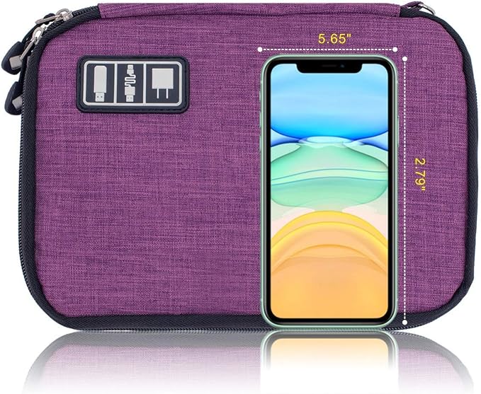 Travel Cable Organizer Bag Waterproof Portable Electronic Accessories Organizer - Image 5