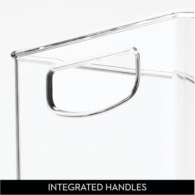 iDesign Stackable Clear Plastic Bin, - Image 5
