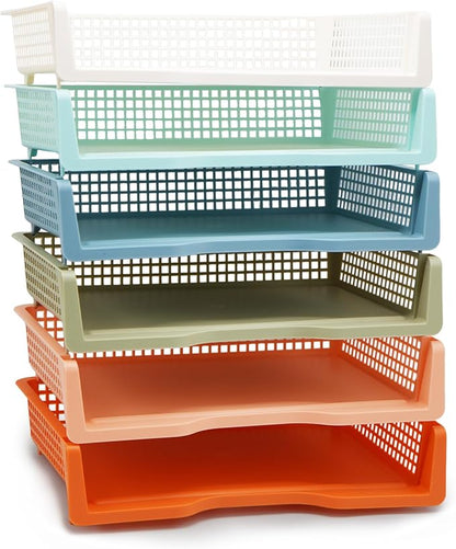 4E's Novelty 6 Pack Stackable Trays by 4EsNovelty