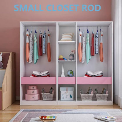 TYRON Smallest Closet Rods for Hanging Clothes, 1/2" Diameter, 12-18 In. | Black - Image 6