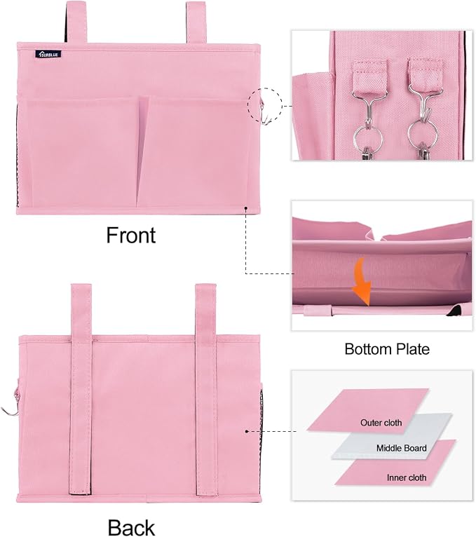 Surblue Caddy Hanging Organizer Bedside Storage Bag - Image 2