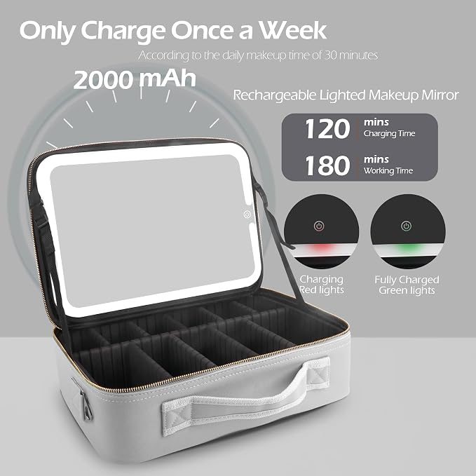 MOMIRA Large Makeup Train Case - Image 3