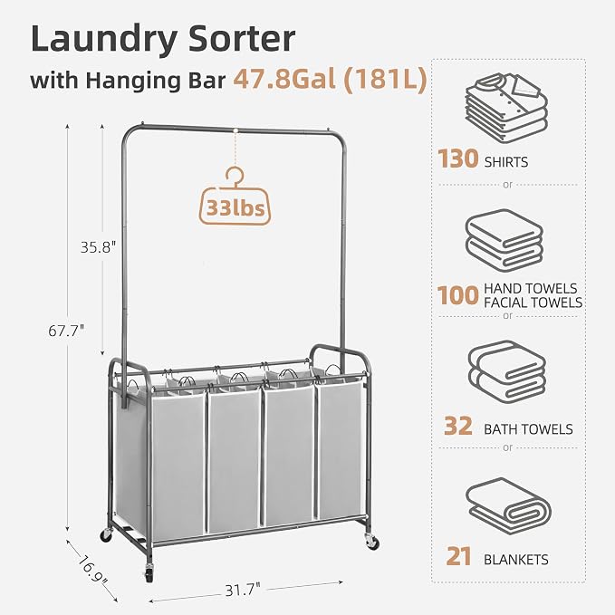 STORAGE MANIAC Laundry Sorter - Image 3
