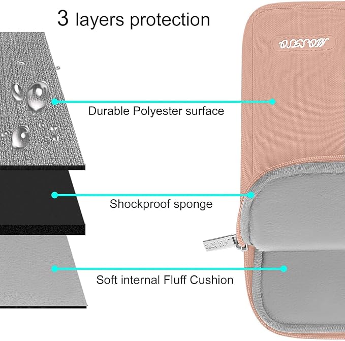 MOSISO Laptop Case 15 inch, 15 inch Laptop Sleeve Compatible - Image 3
