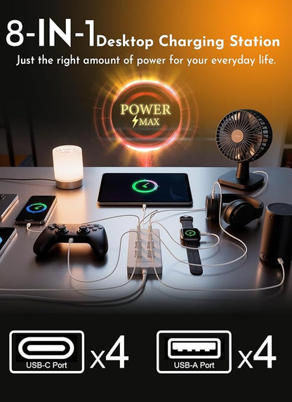 USB Wall Charger USB C Charging Station - Image 2