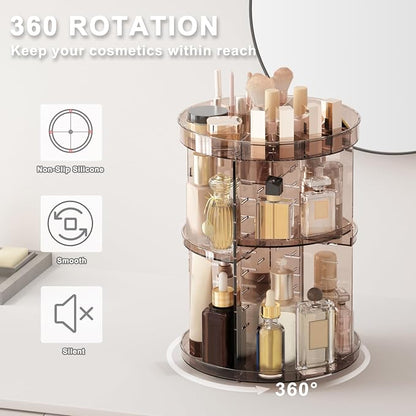 360 Rotating Makeup Organizer - Image 5