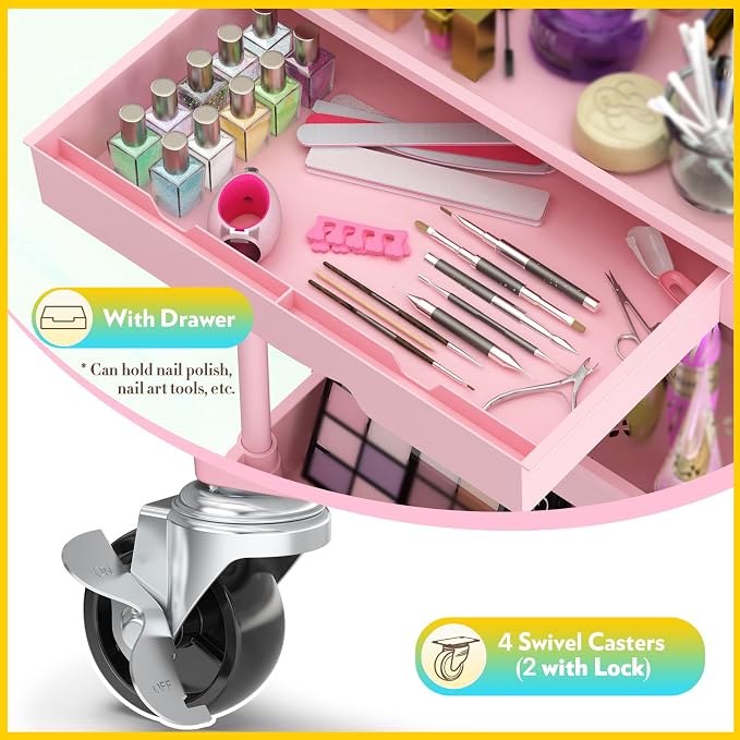 SUNALLY Makeup Cart Organizer - Image 3