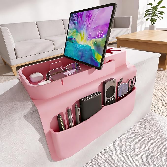 Silicone Couch Cup Holder Tray - Image 2