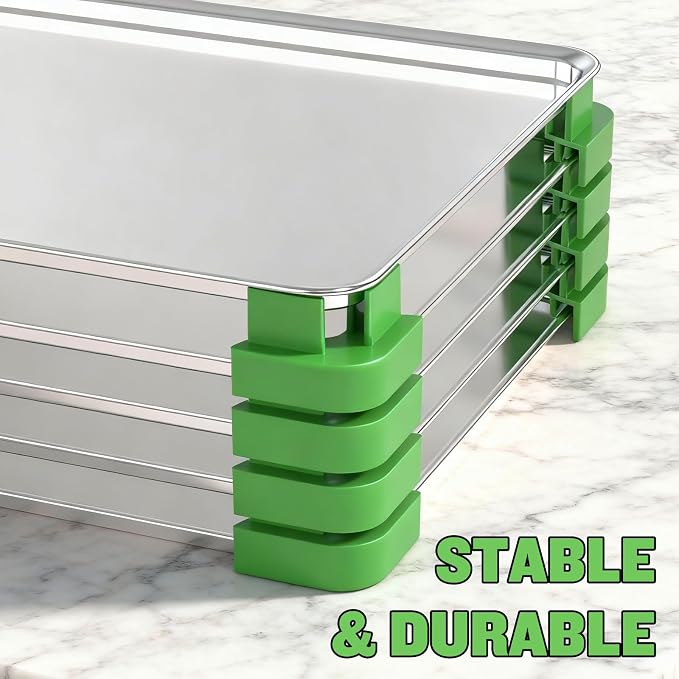 16 Pcs Original Tray Stackers for Harvest Right Freeze Dryer Trays, Stacks 5 - Image 5