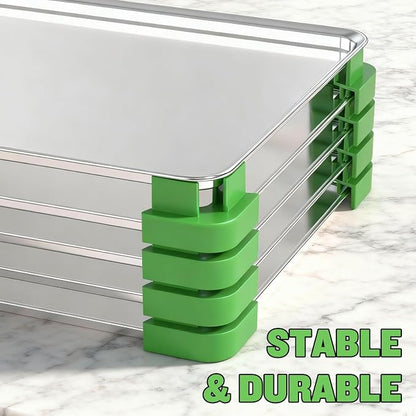 16 Pcs Original Tray Stackers for Harvest Right Freeze Dryer Trays, Stacks 5 - Image 5