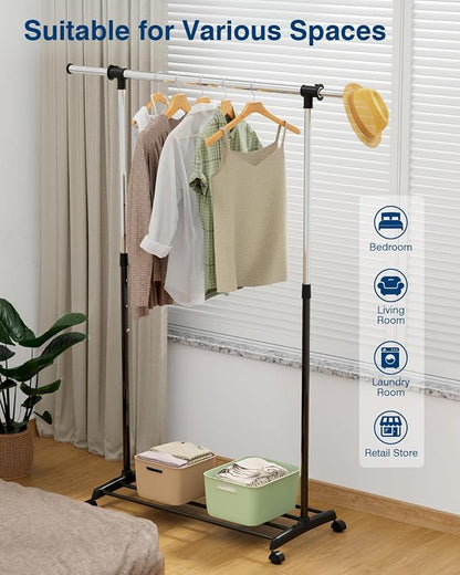 Whitmor Deluxe Adjustable Garment Rack - Image 5