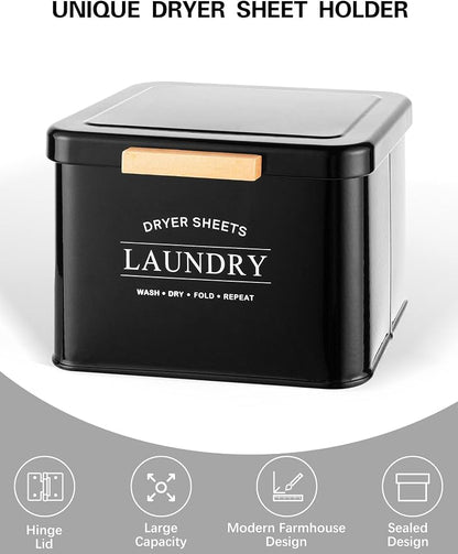 Dryer Sheet Holder with Hinged Lid - Image 7
