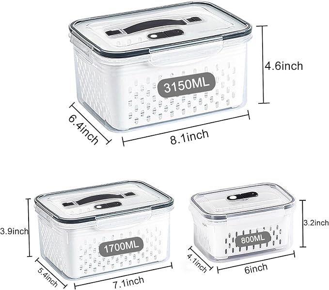 Fruit Storage Containers for Fridge - Image 5
