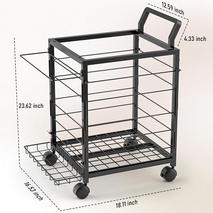Sports Equipment Garage Organizer, Garage Ball Storage Rack - Image 9