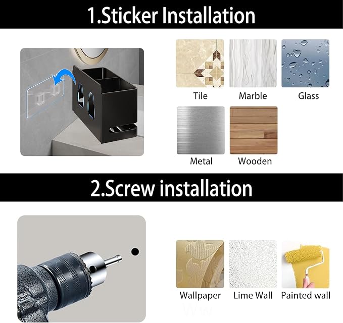 Aluminum Electric Toothbrush Holder - Image 7