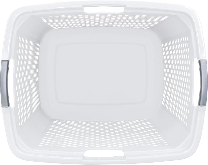 2.5 Bushel Plastic Dirty Laundry Basket, - Image 6