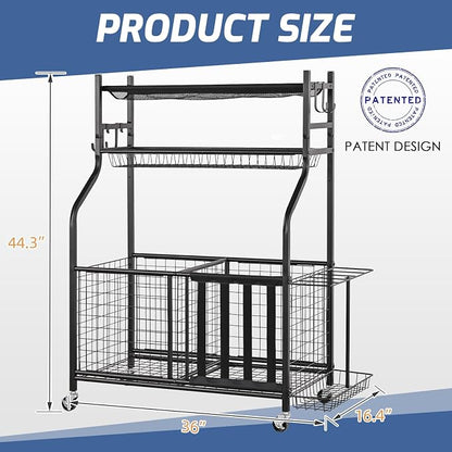 PLKOW Sports Equipment Organizer - Image 6